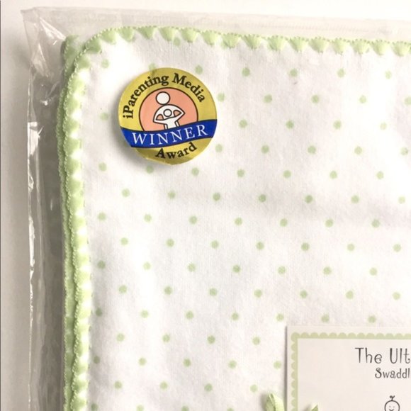 NEW! Swaddle Designs 'The Ultimate' Receiving Blanket in KIWI - Picture 3 of 3